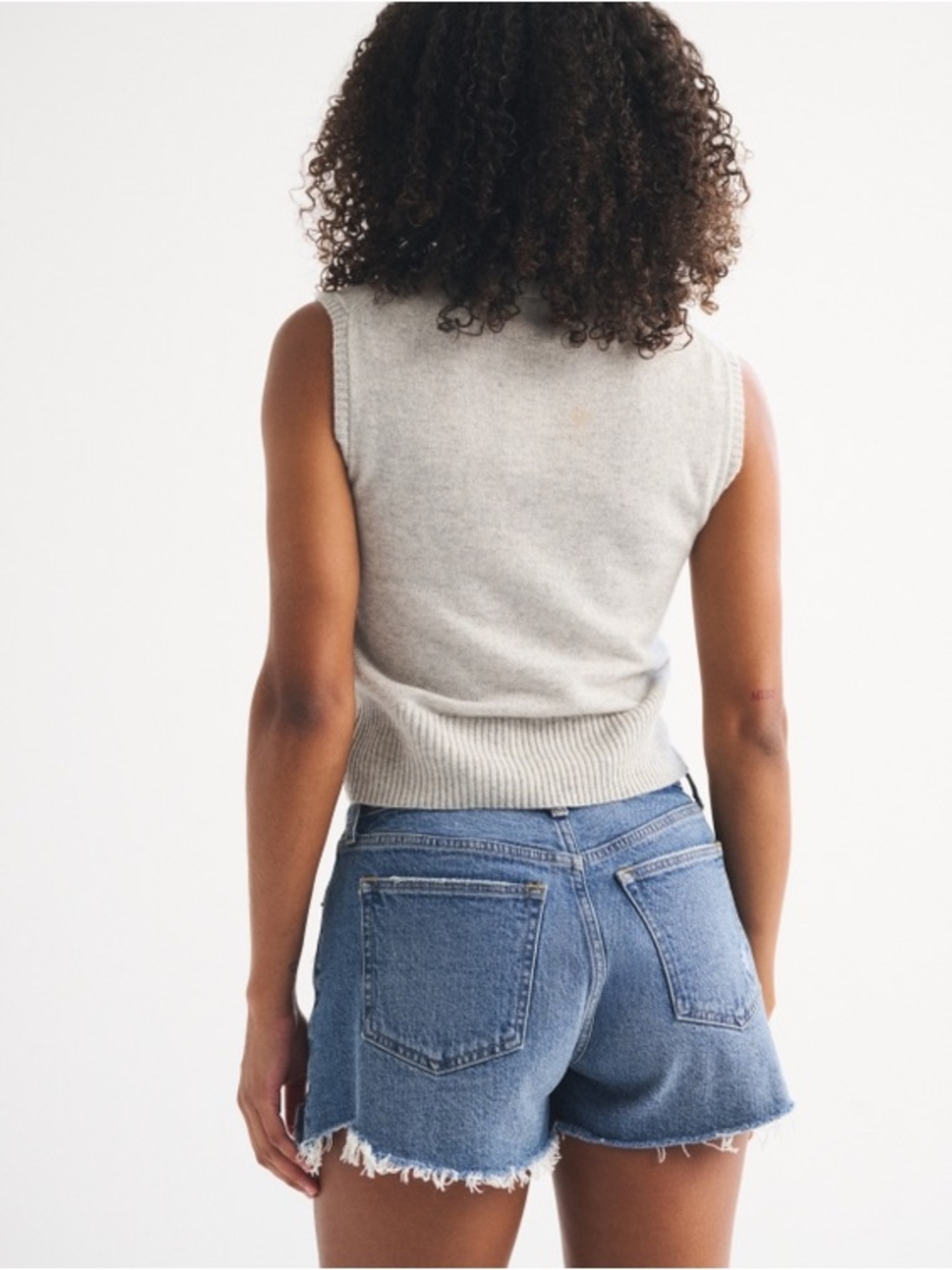 Abercrombie Curve Love High Rise Mom Shorts